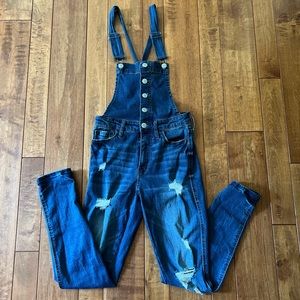 Denim Overalls